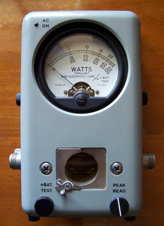 Bird 4314 RF Power Meter Information